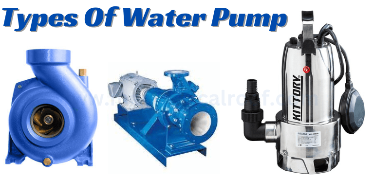 Types Of Water Pump