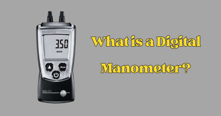 What is a Digital Manometer